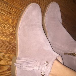 Kate Spade Gray booties 8M